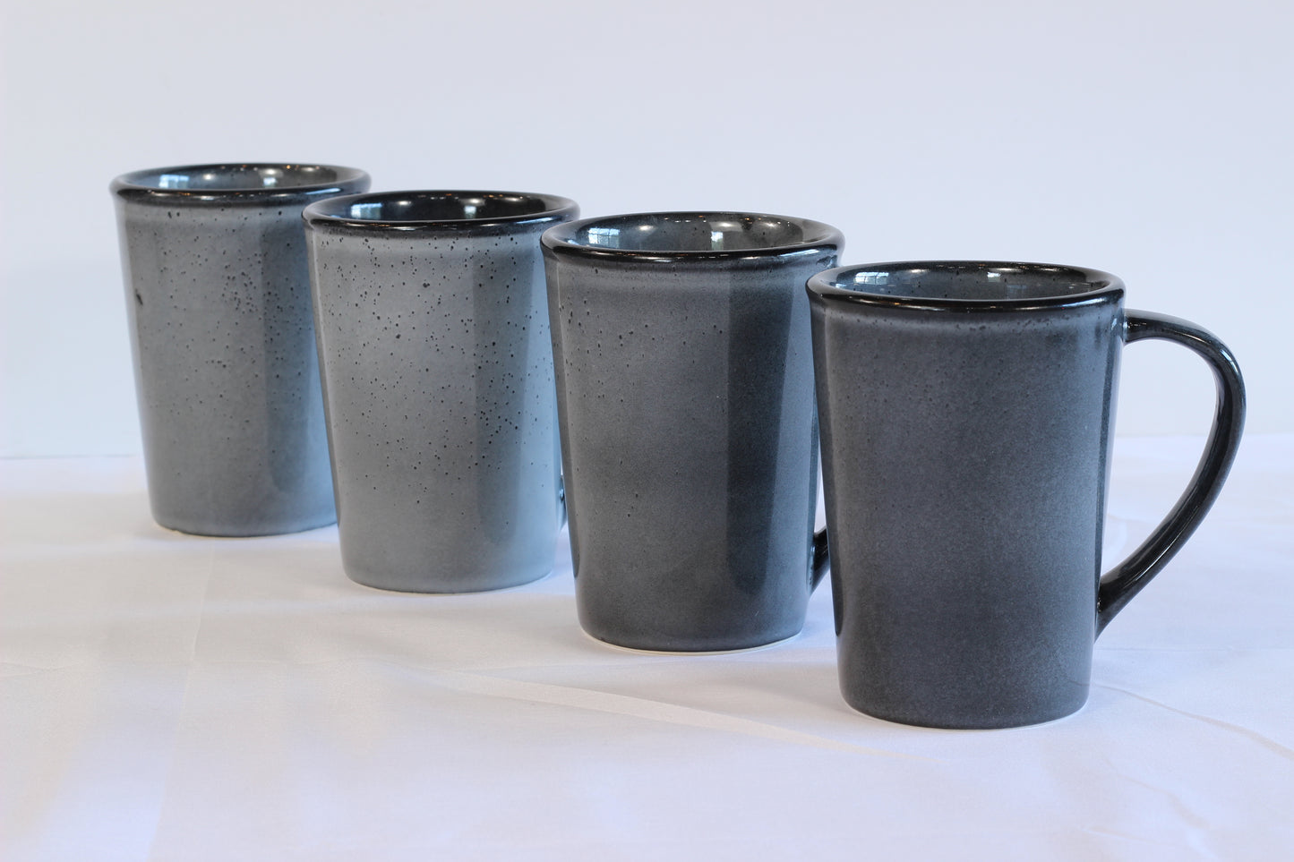 Anfora Denali Grey- Basic 4pc Mug Set