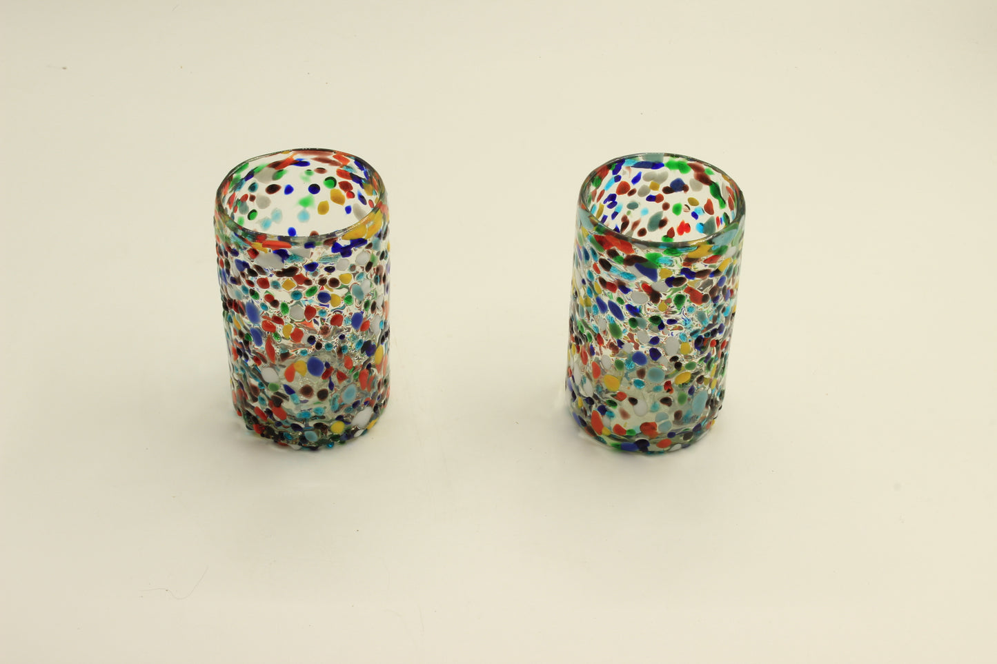Multicolor Blown Glass Set