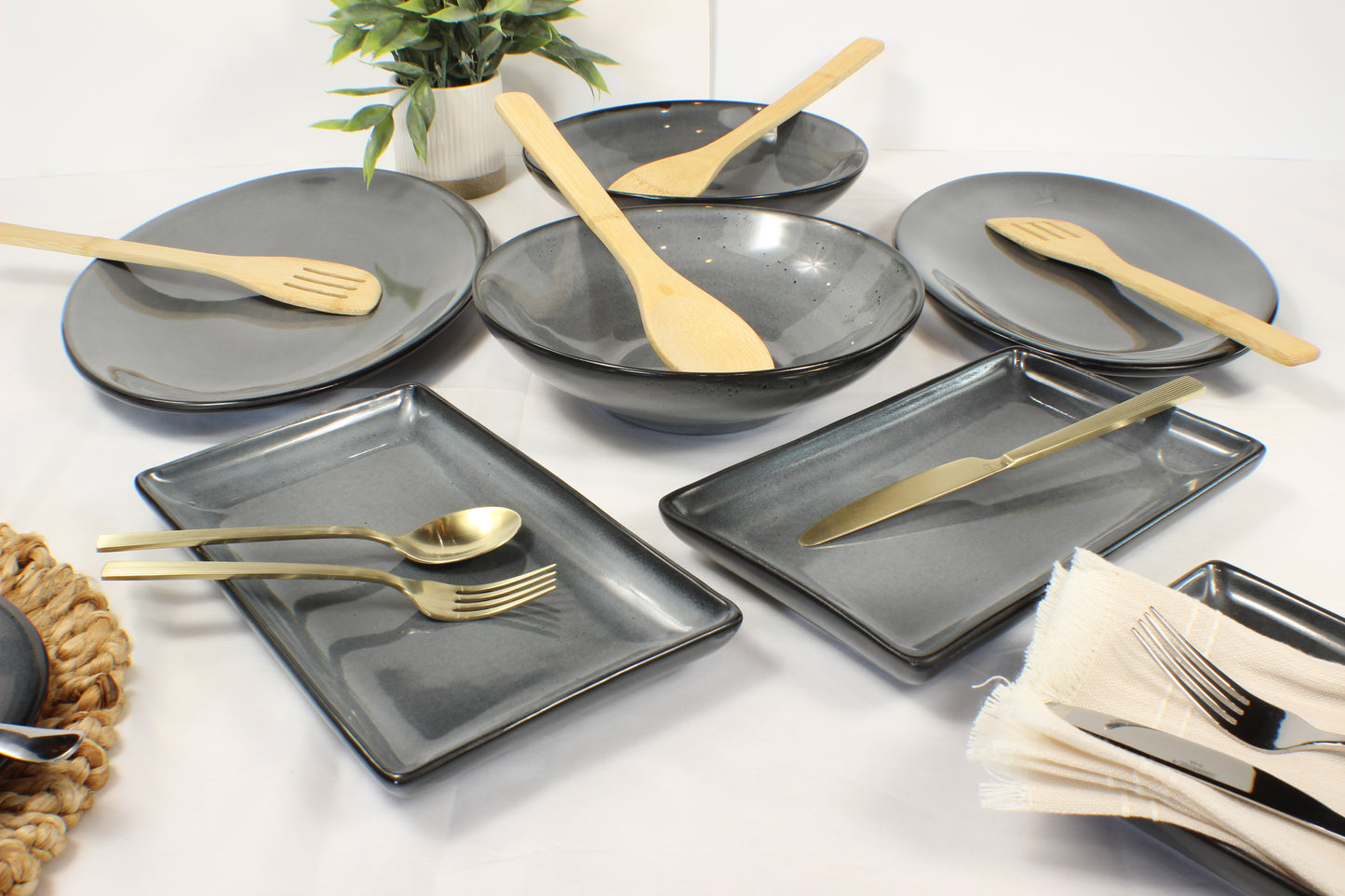 Anfora Denali Grey- The Entertainer's Set