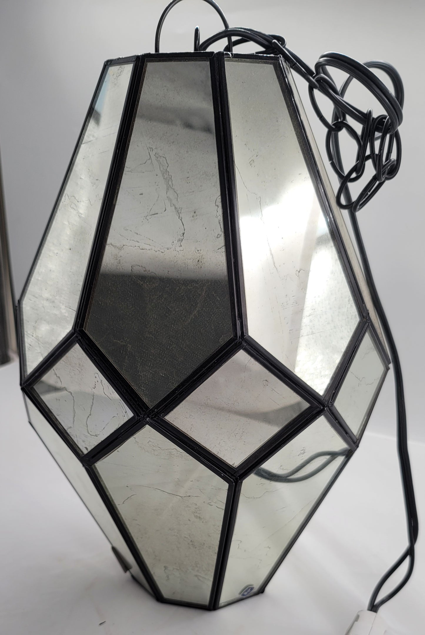Medium Mirror Ceiling Tin Lamp