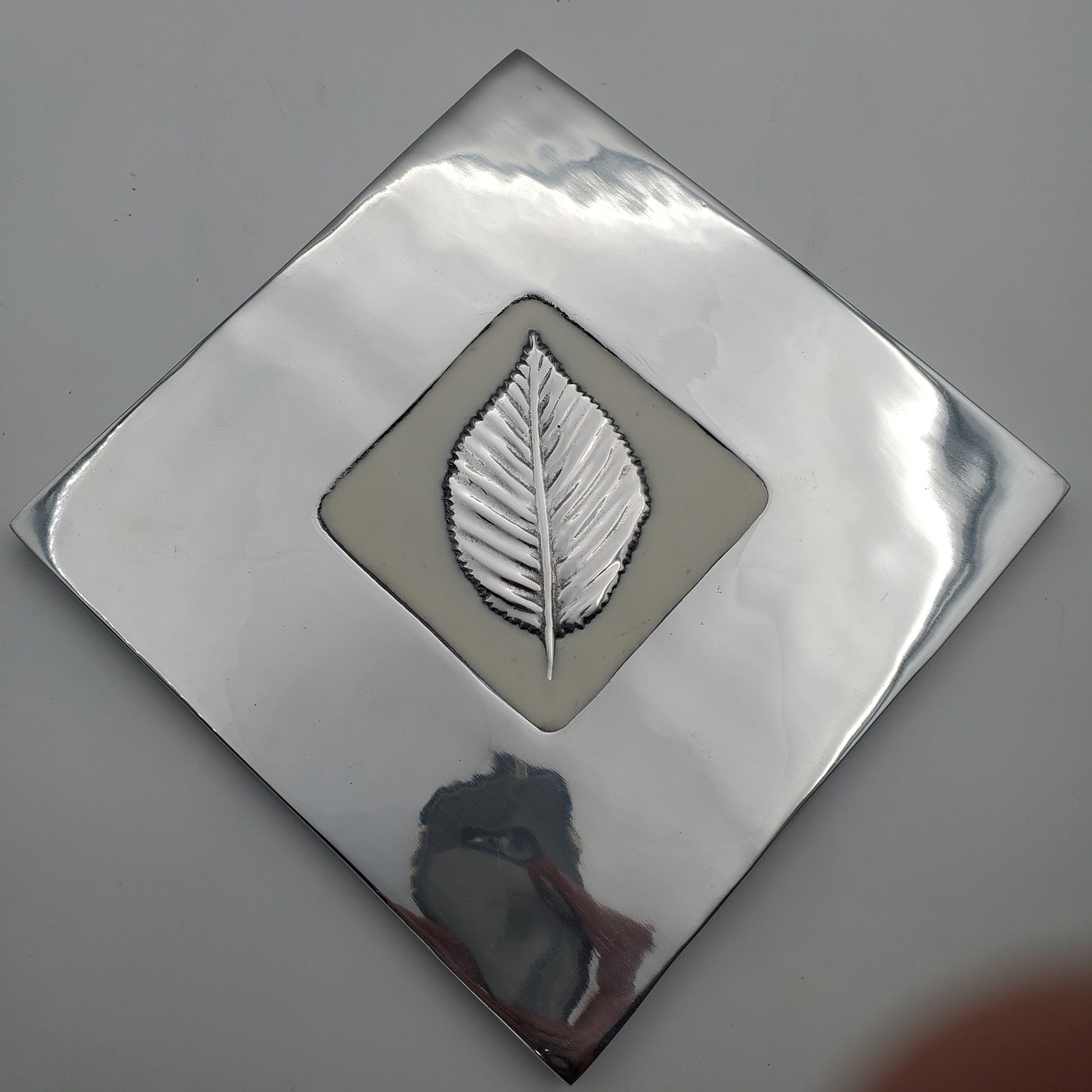 3pc Leaf Pot Holder Tray Set