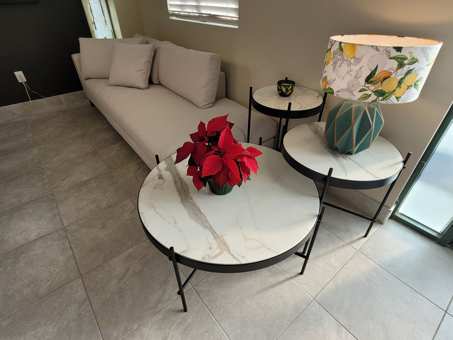 San Miguel 3pc Coffee & End Table Set