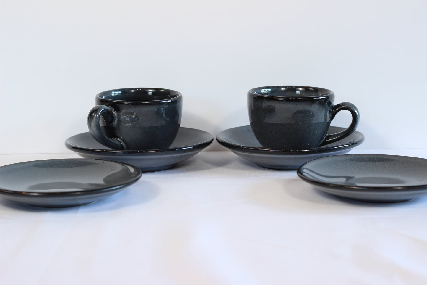 Anfora Denali Grey- Coffee Lover's Set (For 2)