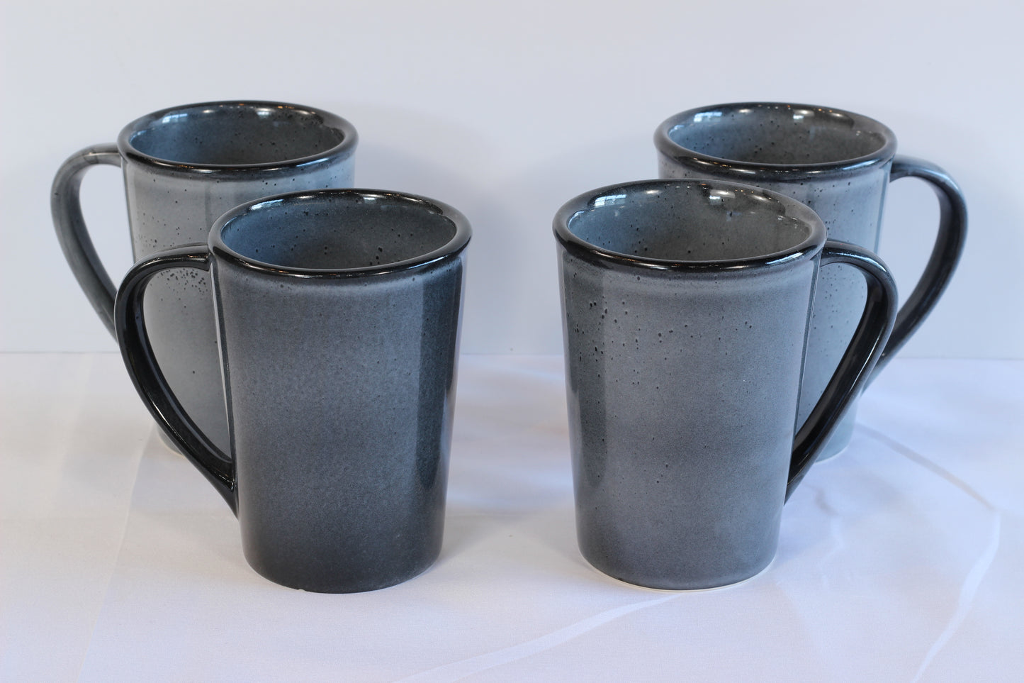Anfora Denali Grey- Basic 4pc Mug Set