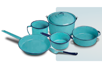 CUATROCIÉNEGAS 7-PC SET · Turquoise Blue