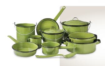 TUXTLA 12-PC SET · Avocado Green