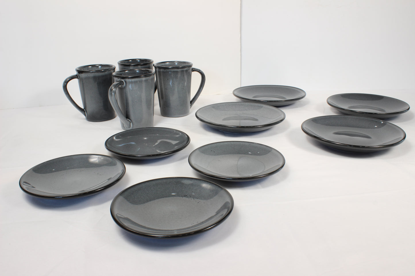 Anfora Denali Grey- Dessert Time Set