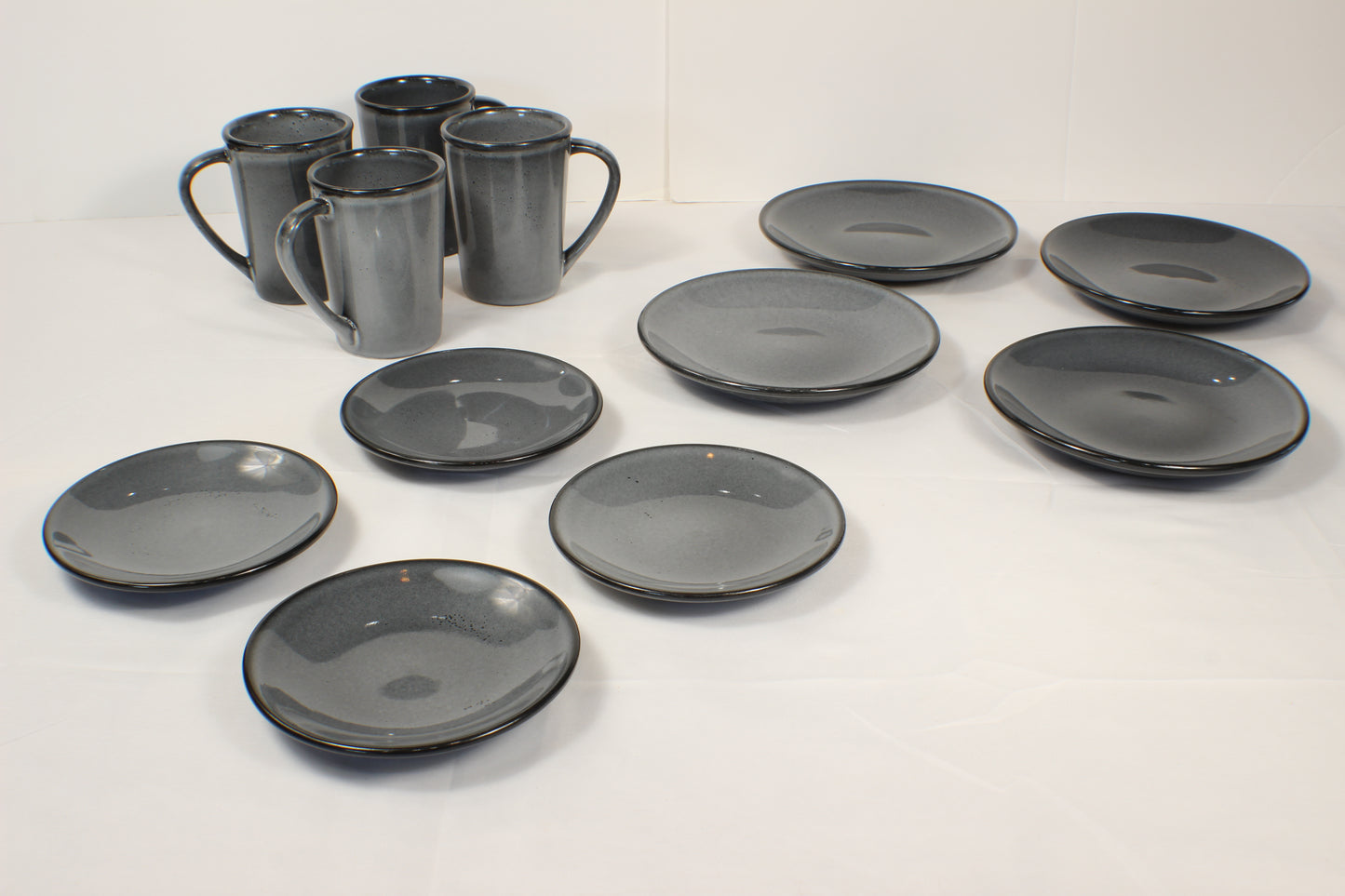 Anfora Denali Grey- Dessert Time Set