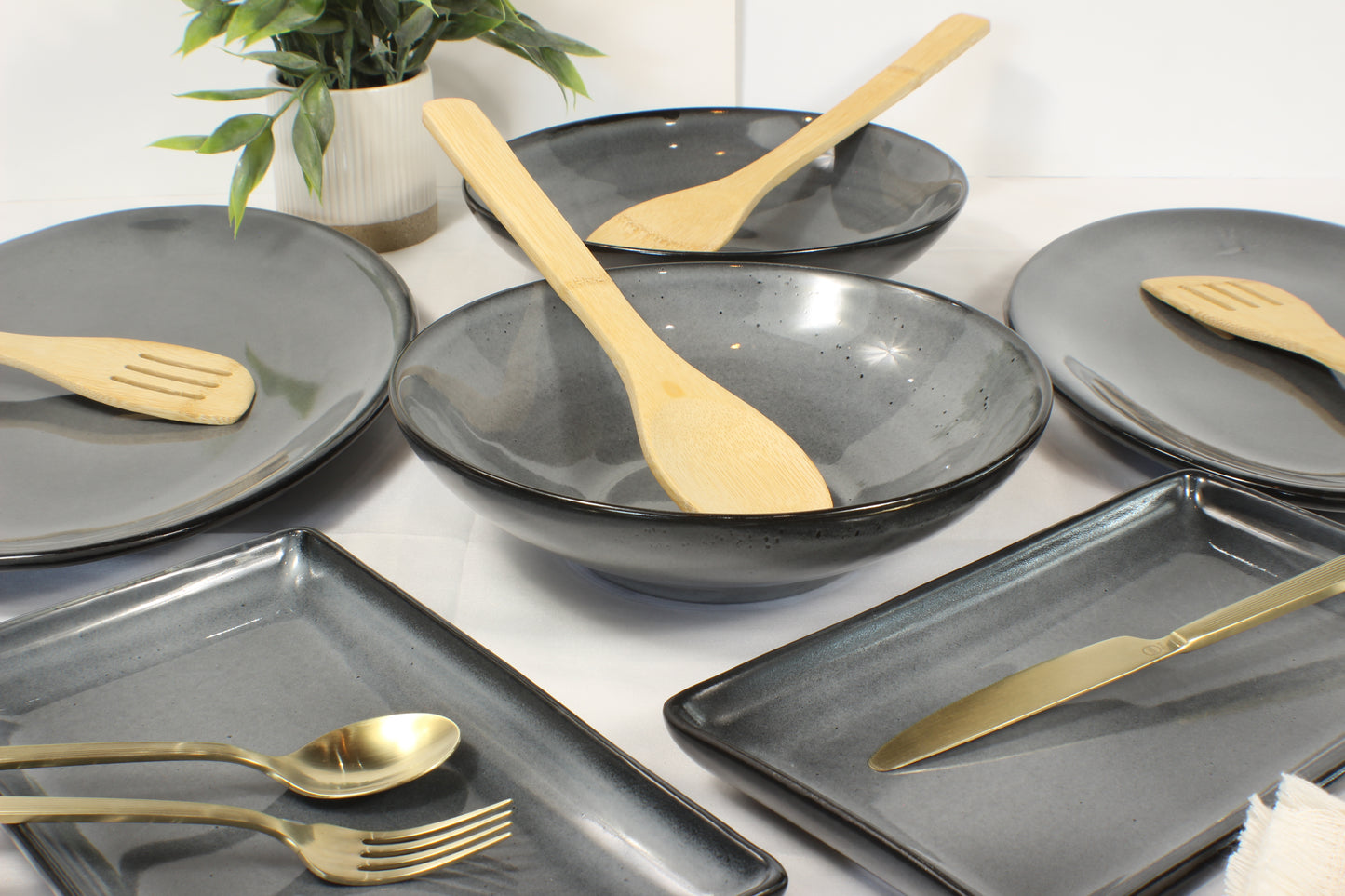 Anfora Denali Grey- The Entertainer's Set