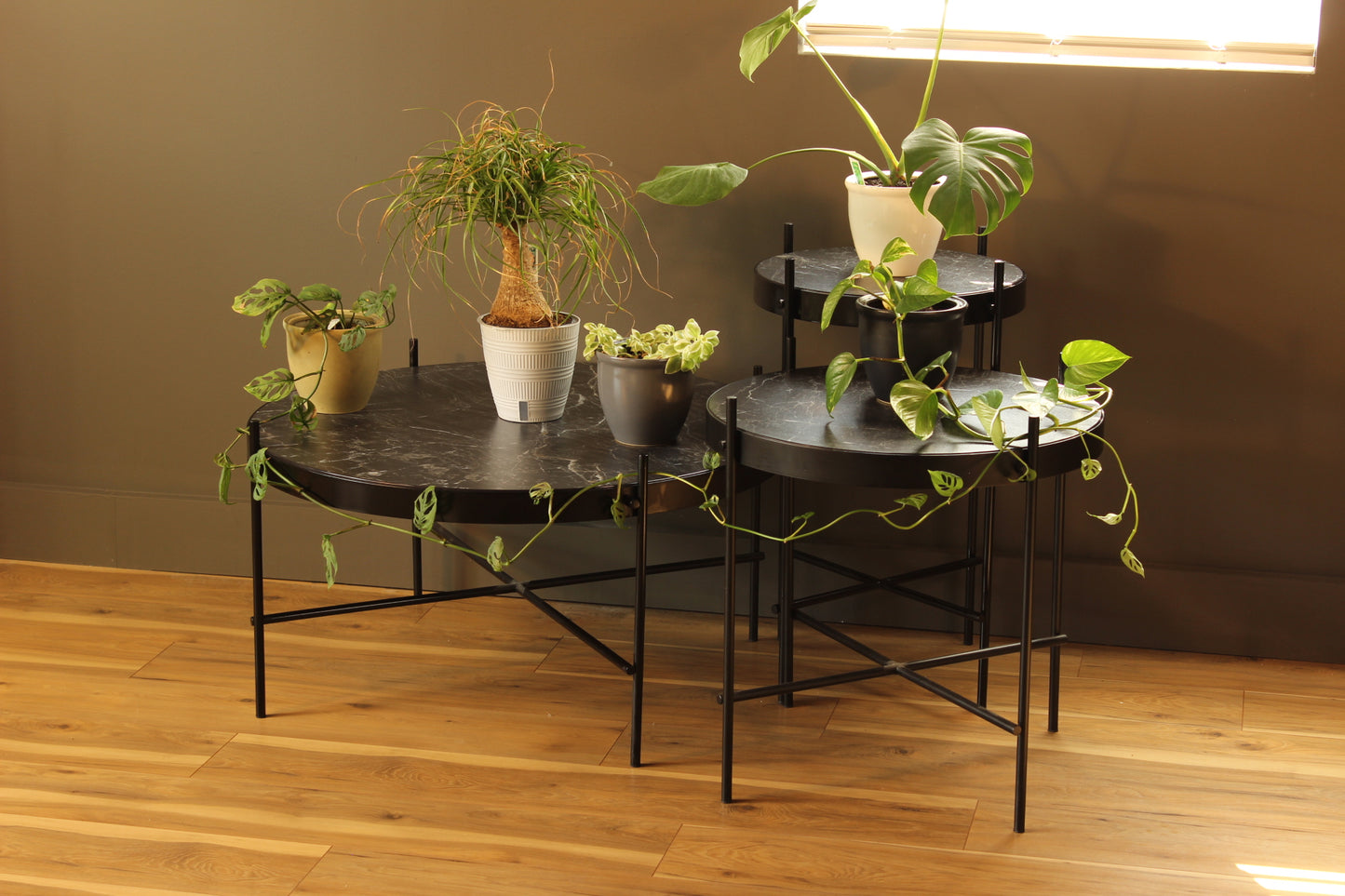 San Miguel 3pc Coffee & End Table Set