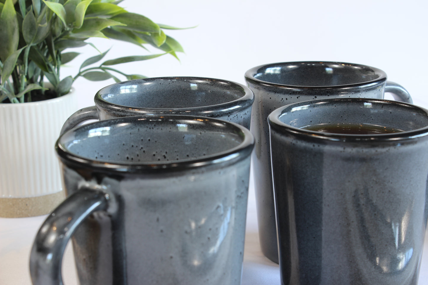 Anfora Denali Grey- Basic 8pc Mug Set