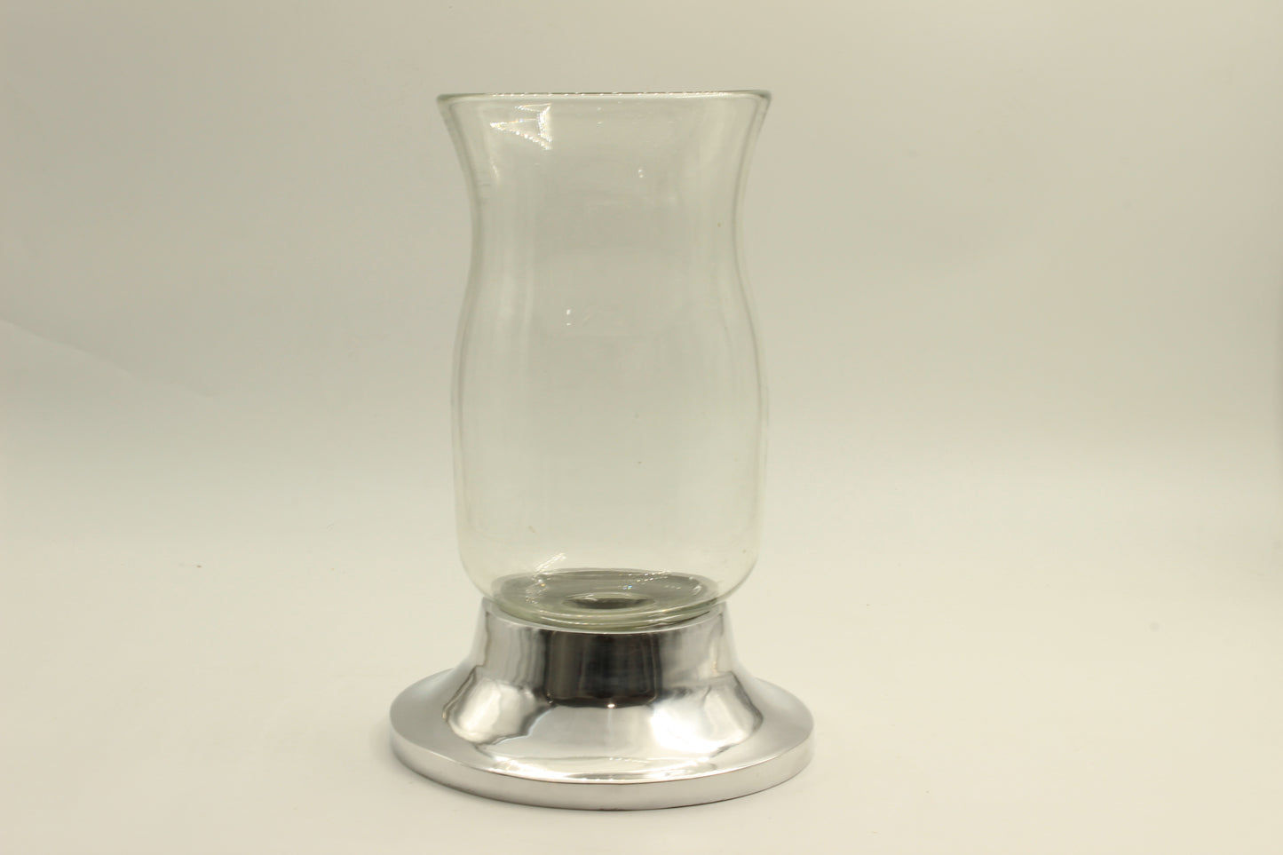 Transparent Big Blown Glass Vase