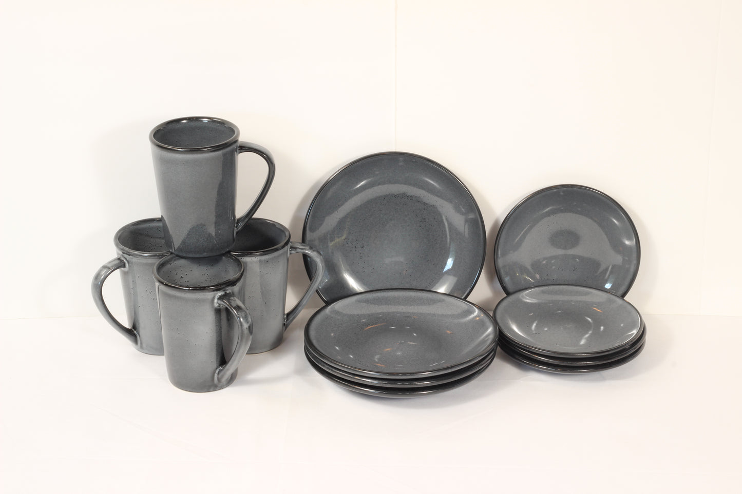 Anfora Denali Grey- Dessert Time Set