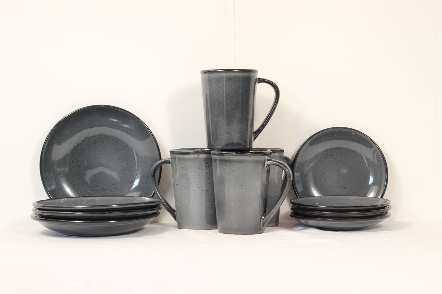 Anfora Denali Grey- Dessert Time Set