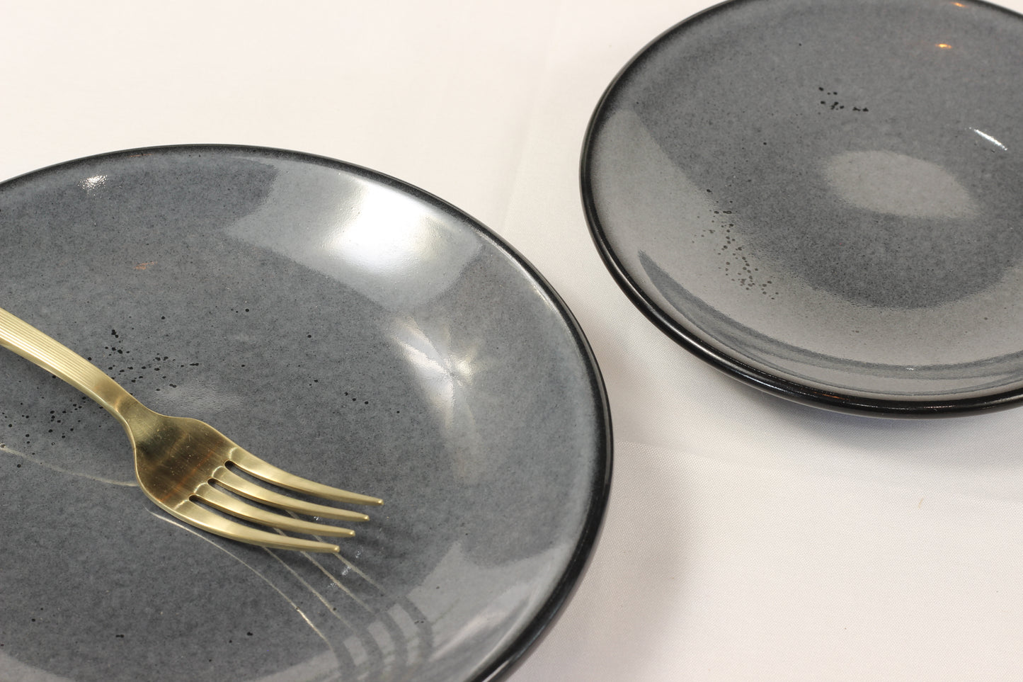 Anfora Denali Grey- 20 Piece Full Family Dinnerware Set