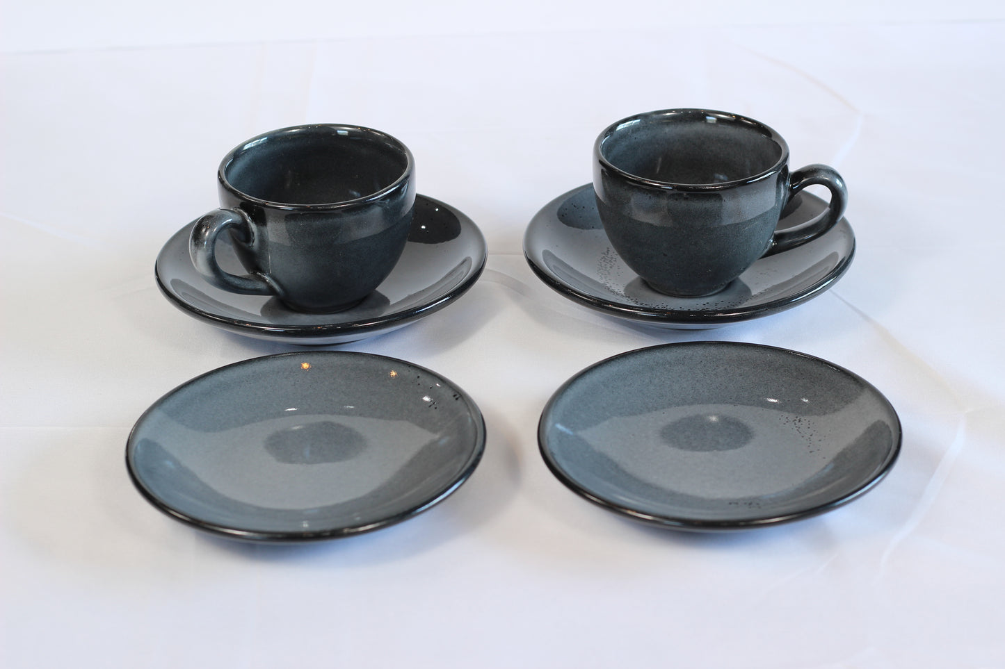 Anfora Denali Grey- Coffee Lover's Set (For 2)
