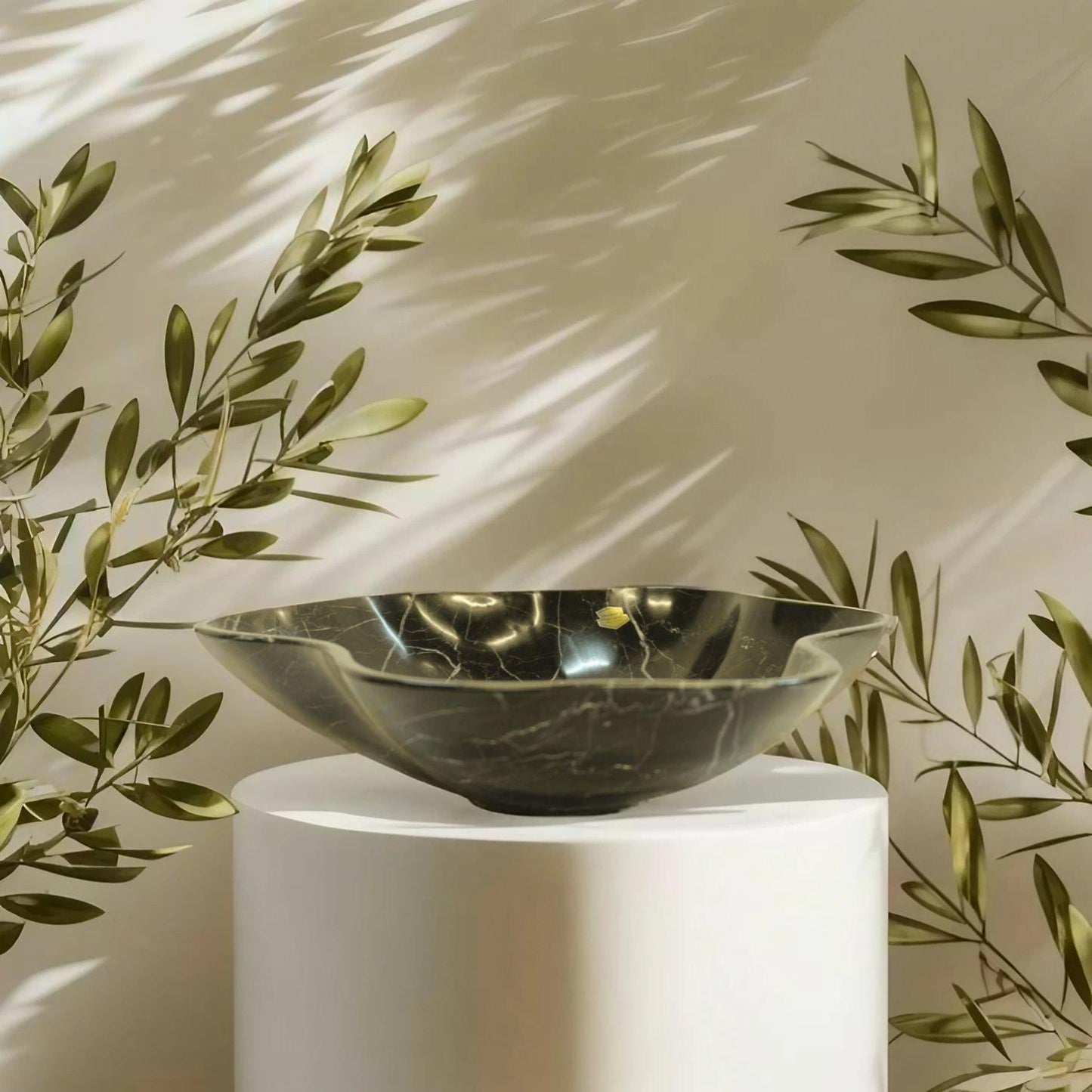 Night Rider Marble Centerpiece