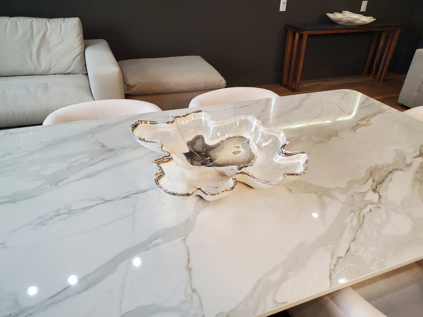 Black & White Onyx Centerpiece