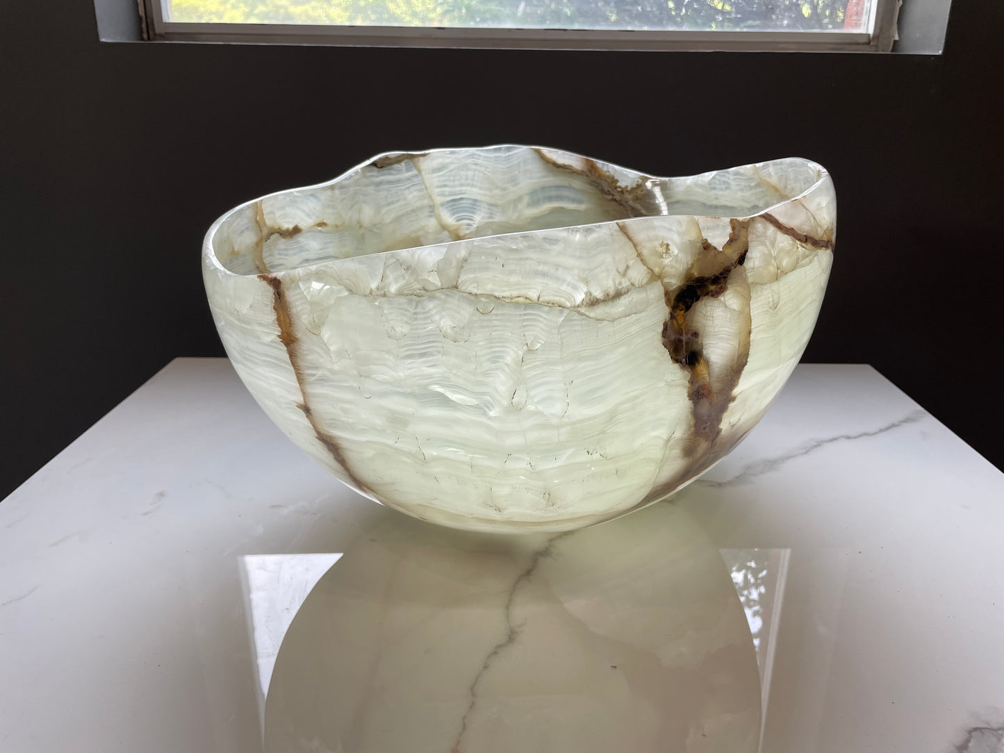 Green Medium Onyx Centerpiece