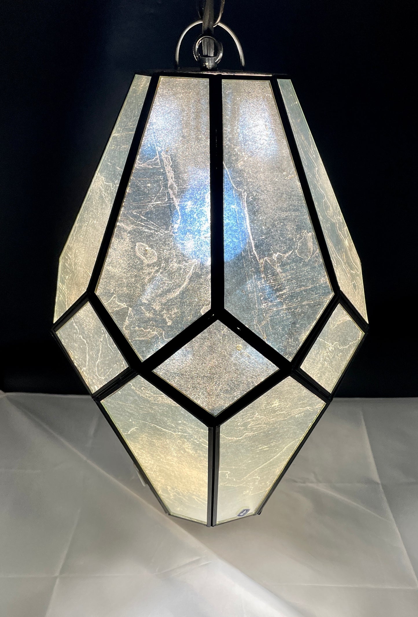 Medium Mirror Ceiling Tin Lamp