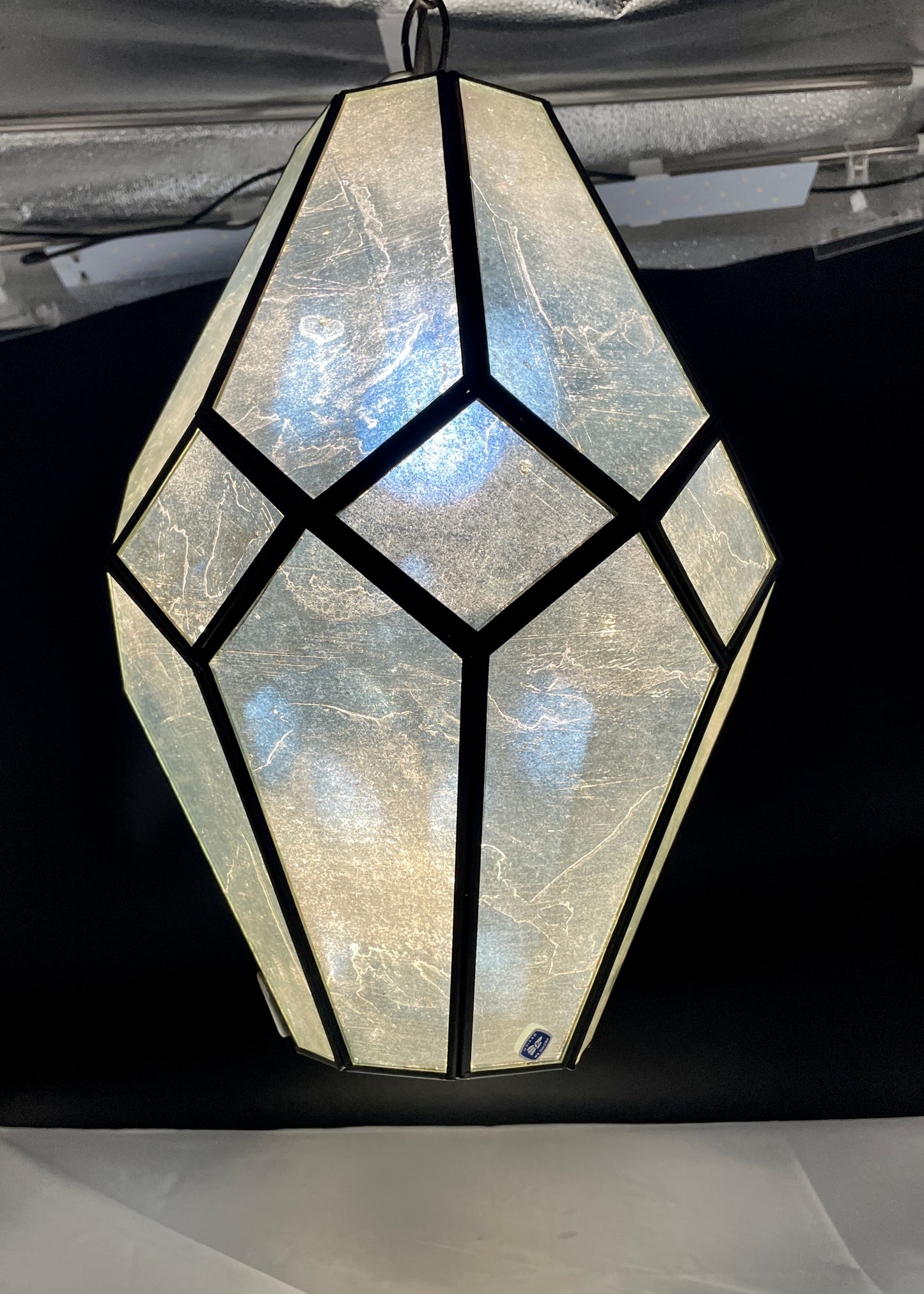 Medium Mirror Ceiling Tin Lamp
