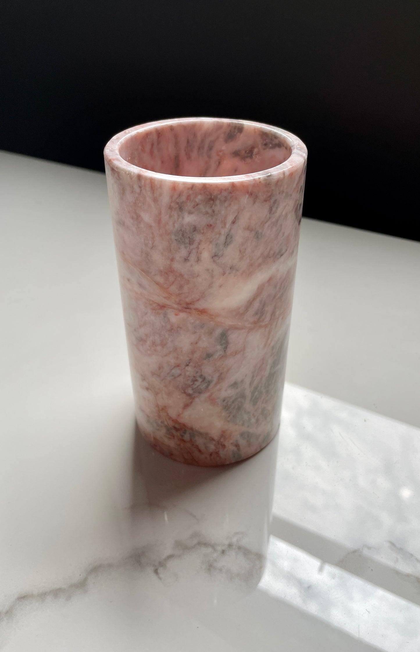 Pink Onyx Bathroom Set