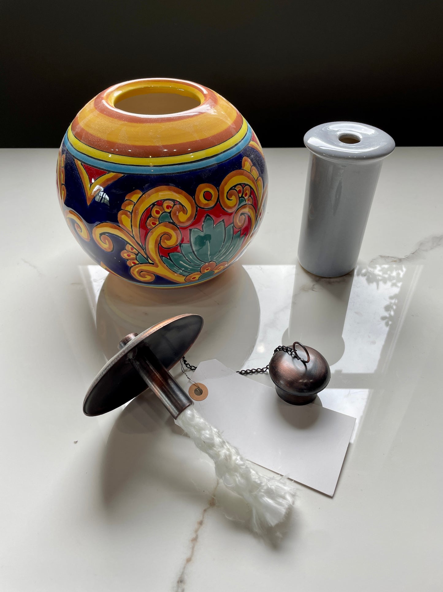 Greek Styled Citronella Ceramic Sphere