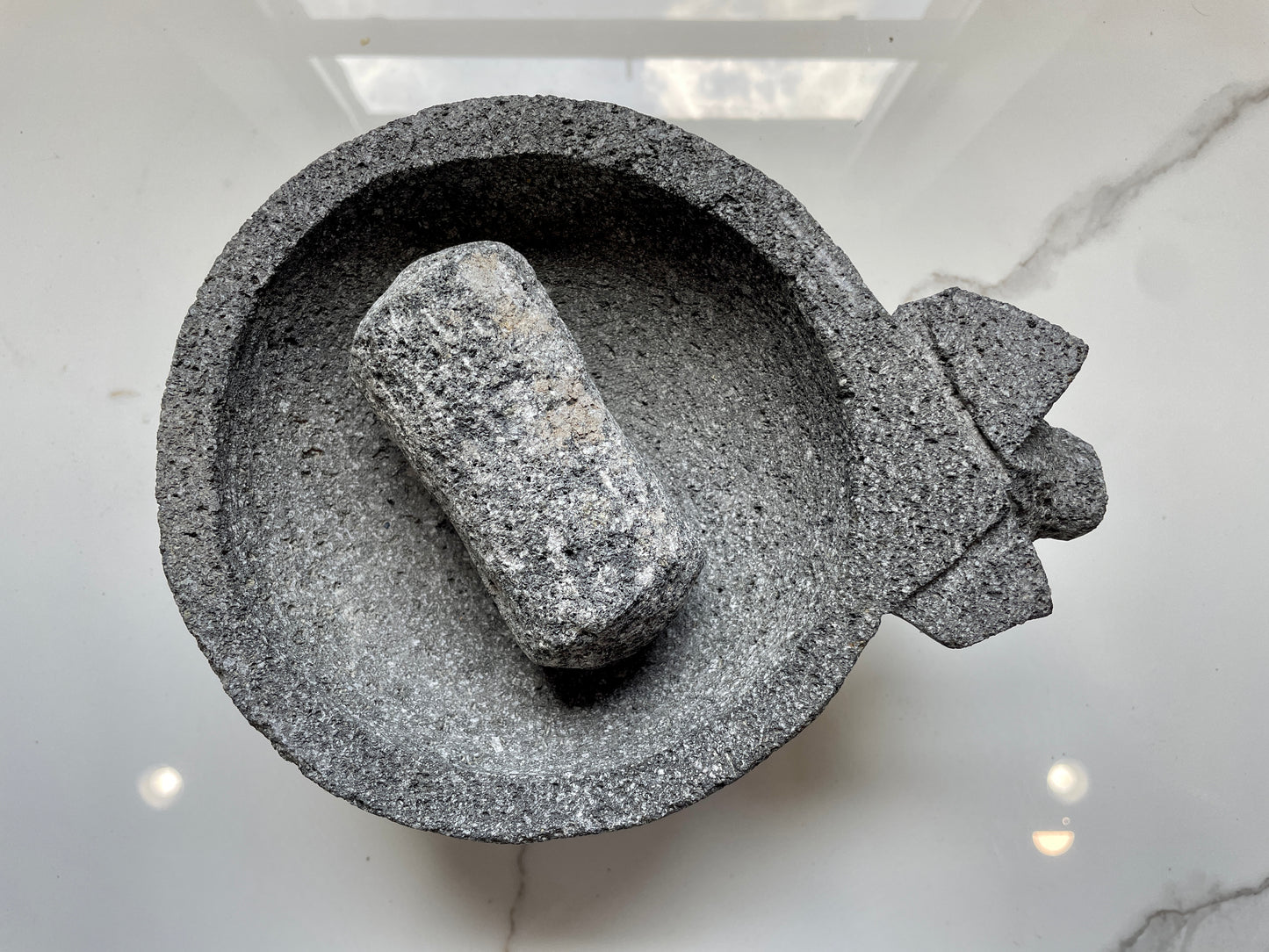 Small Pig Mexican Molcajete