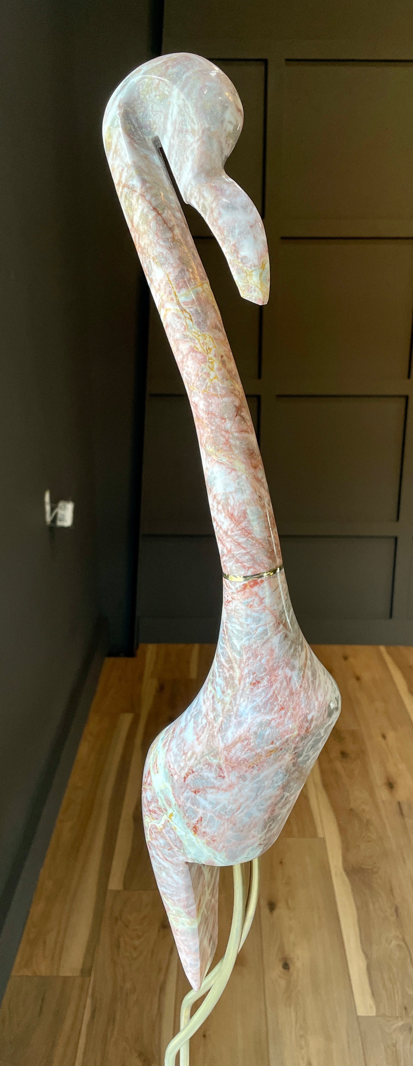 Down Pink Onyx Crane