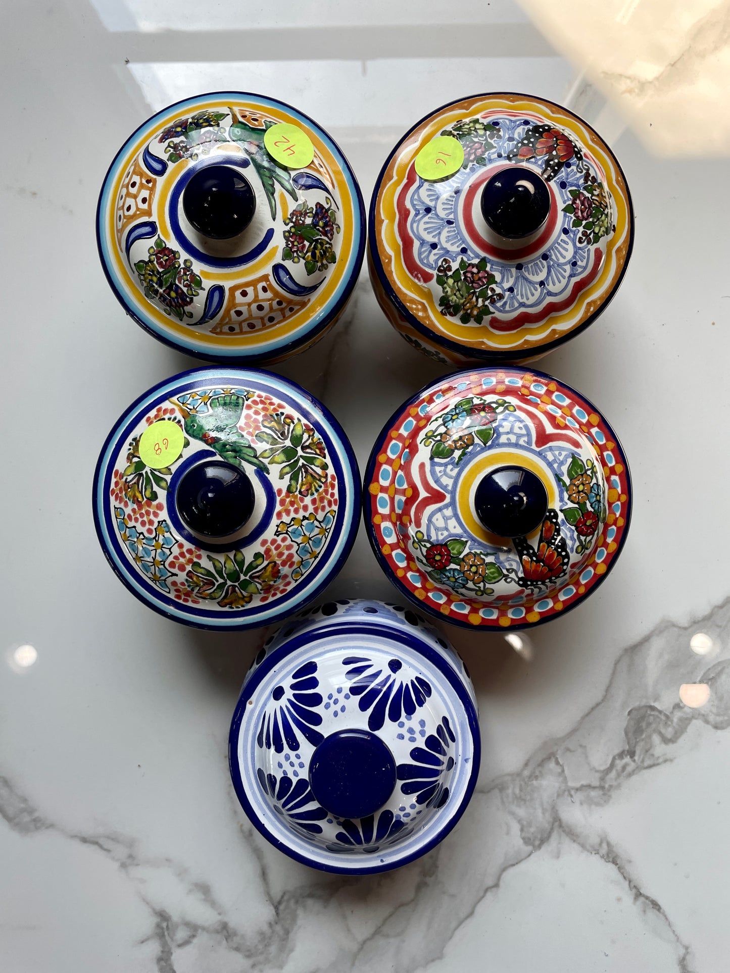 Multicolor Jewelry Holder Set