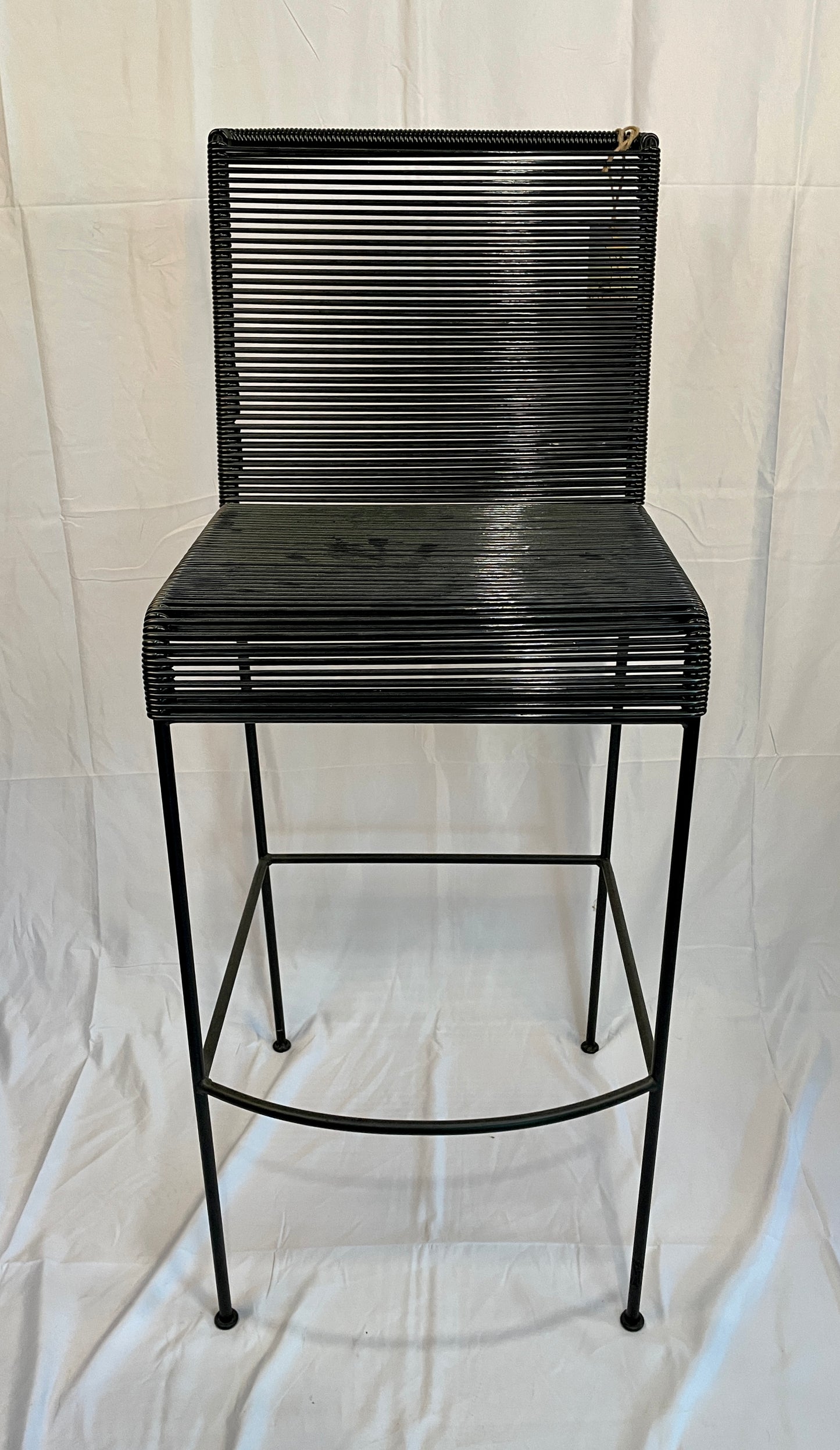 Tall Black Acapulco Baresque Chair