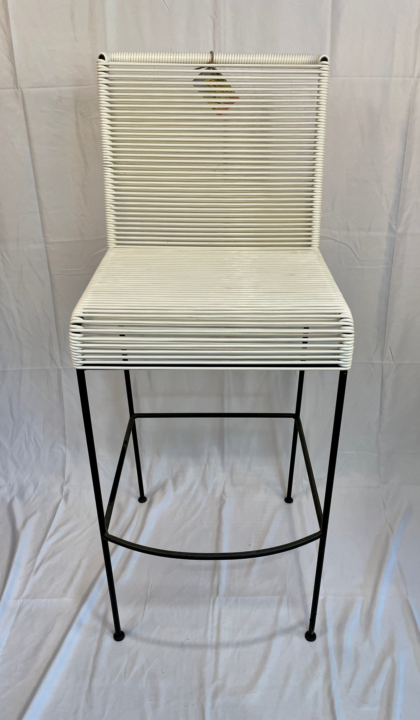 Tall White Acapulco Baresque Chair