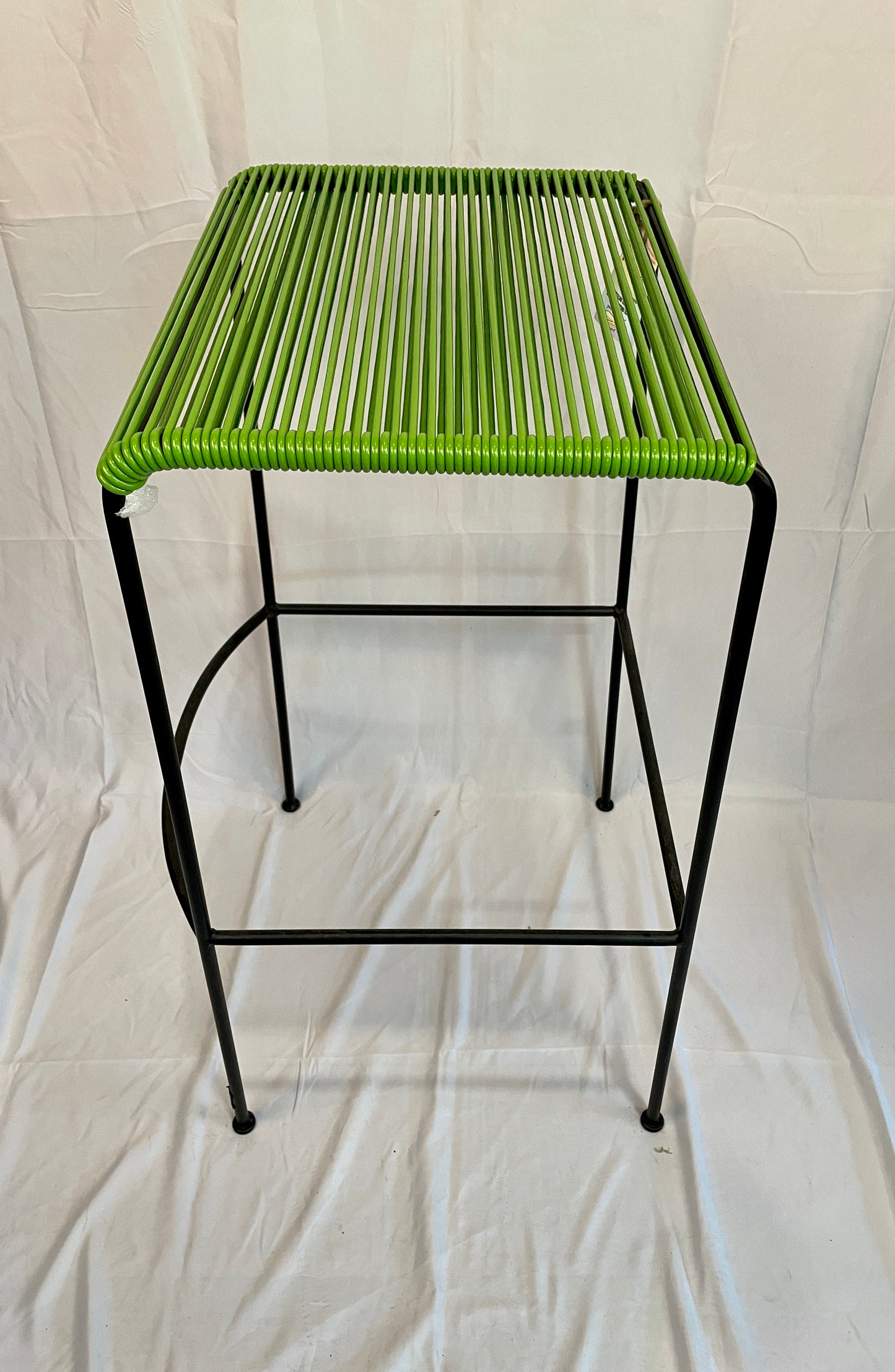 Tall Olive Green Acapulco Monolith Stool