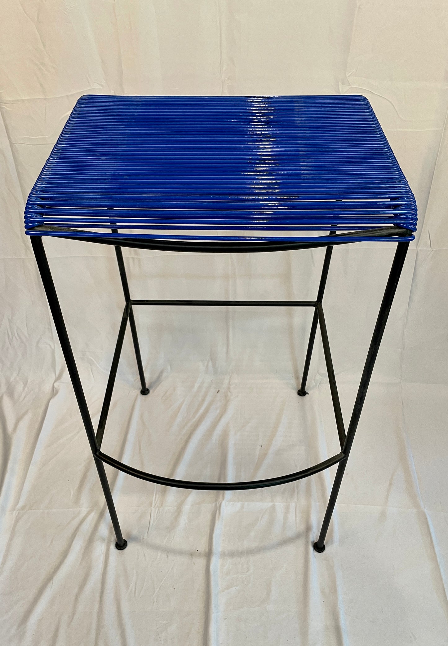 Tall Oil Blue Acapulco Monolith Stool