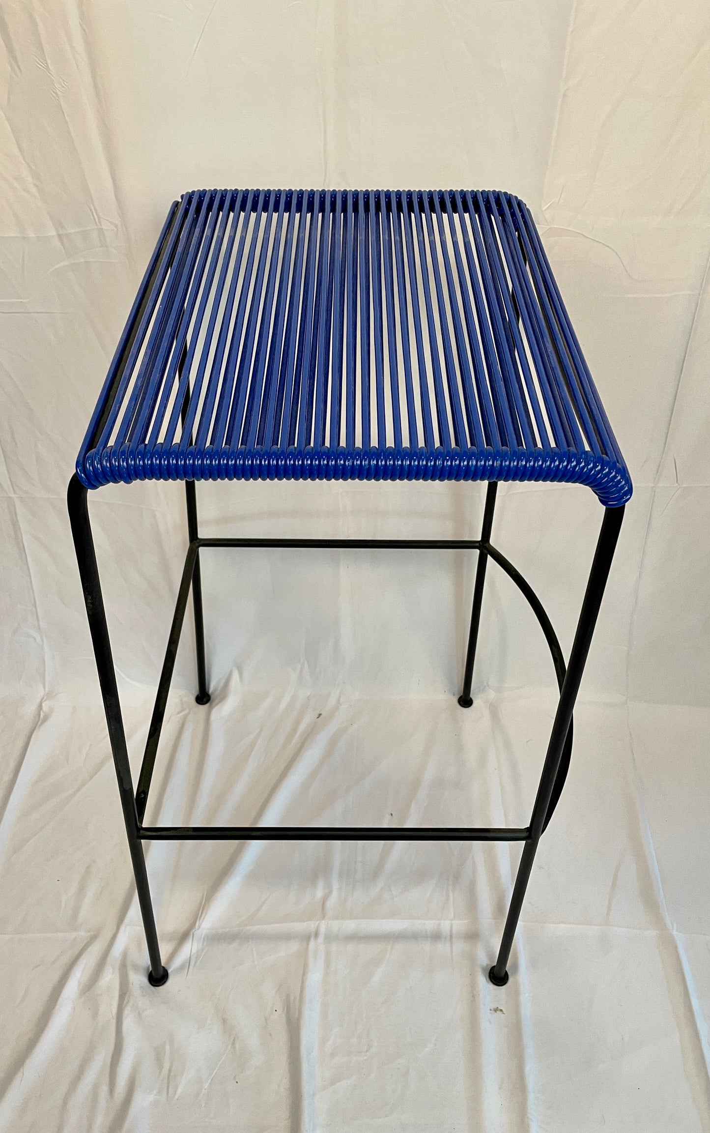 Tall Oil Blue Acapulco Monolith Stool