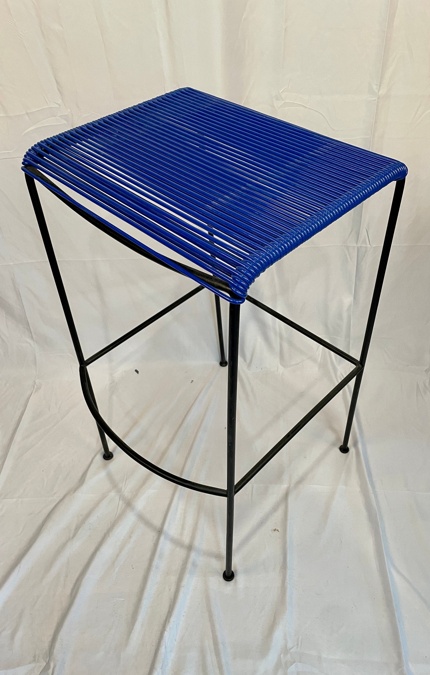 Tall Oil Blue Acapulco Monolith Stool