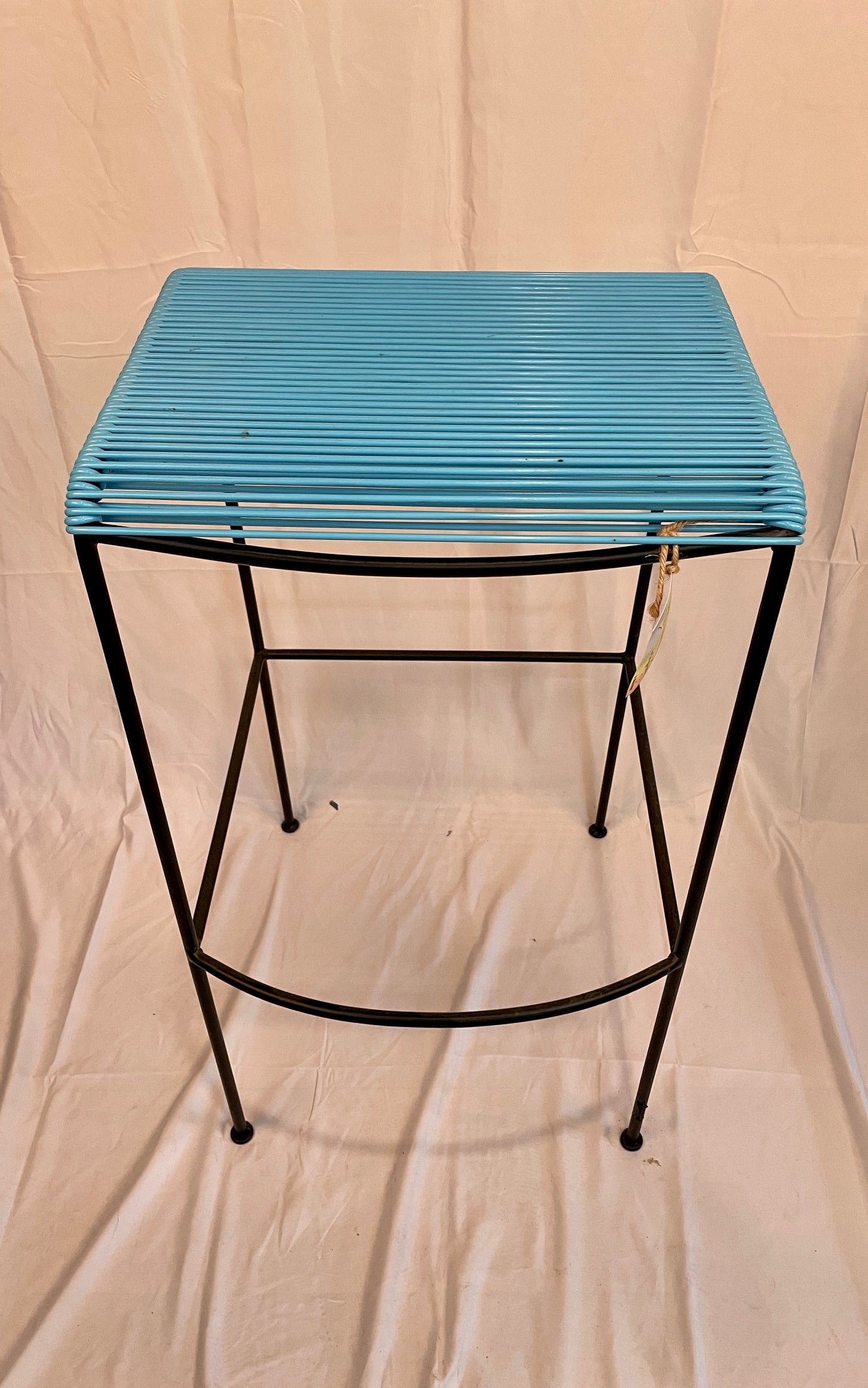 Tall Cyan Acapulco Monolith Stool