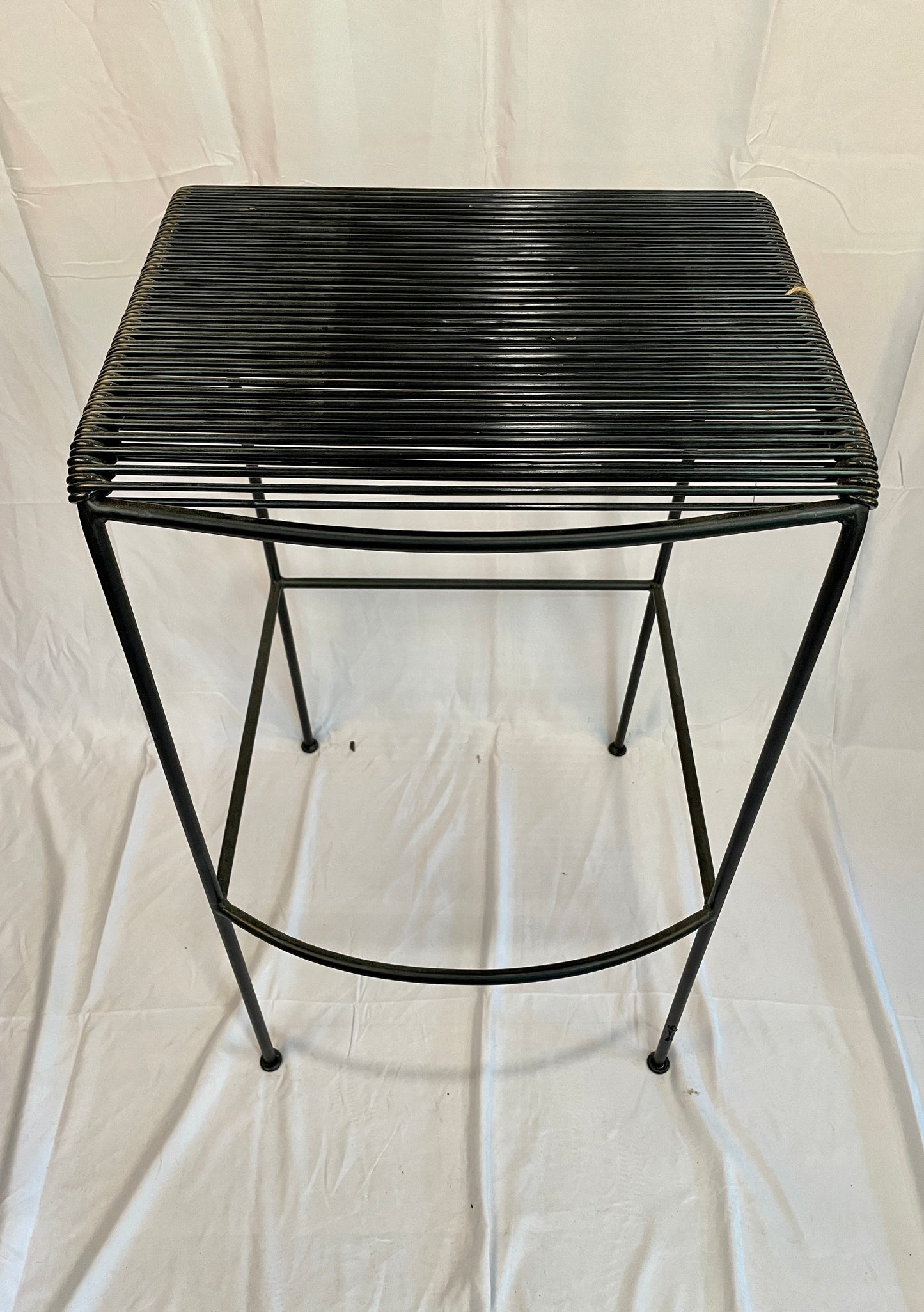Tall Black Acapulco Monolith Stool