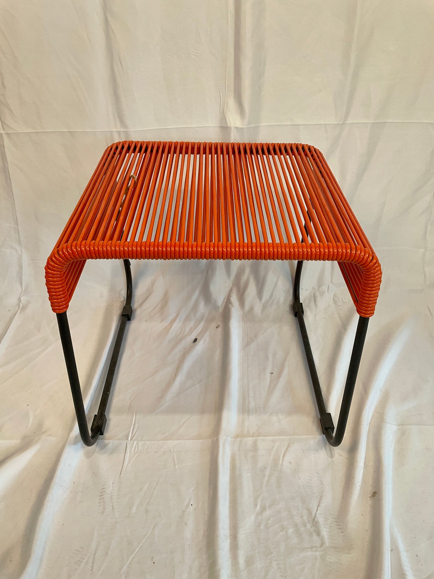 Orange Staple Acapulco Stool