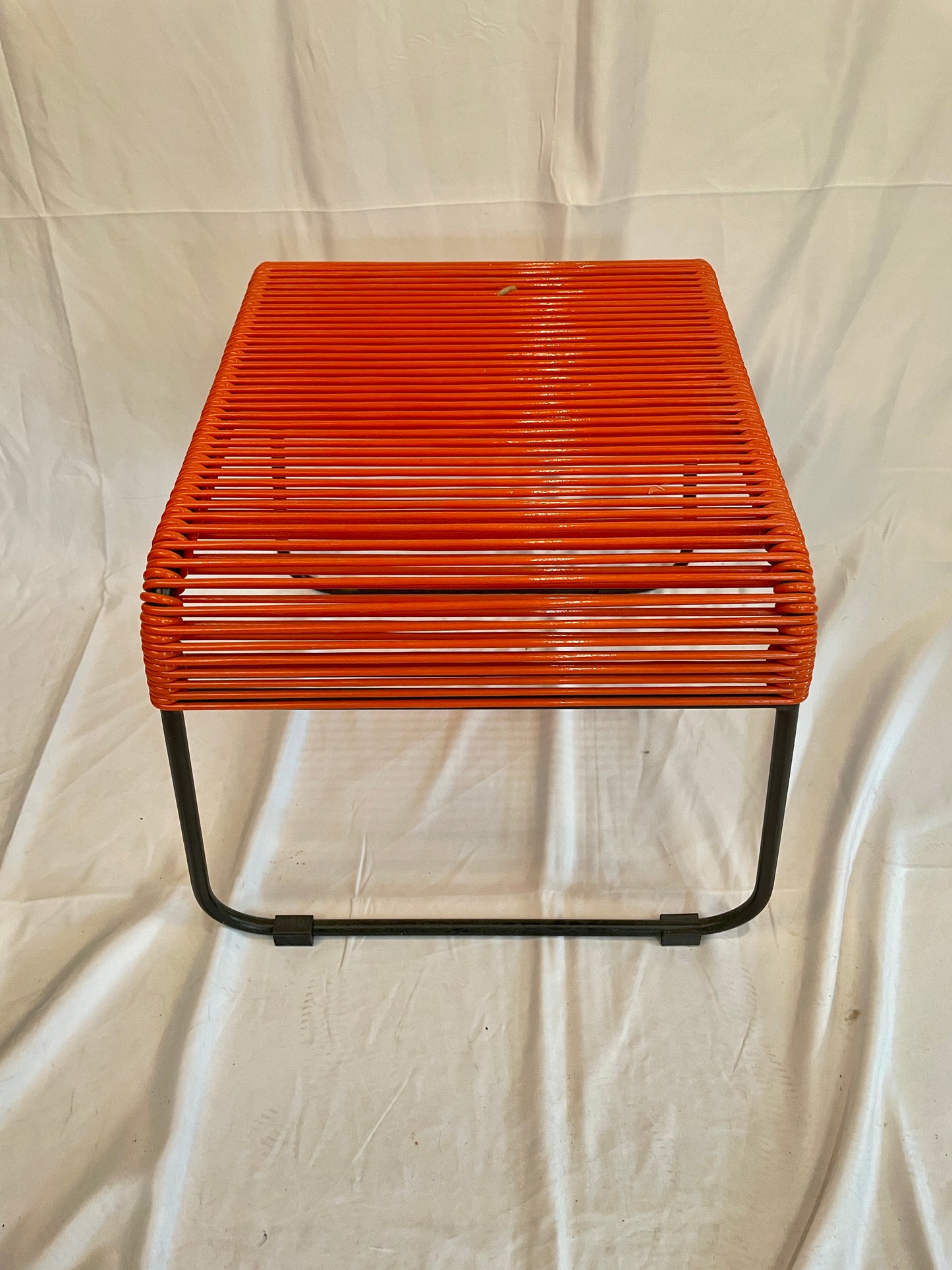 Orange Staple Acapulco Stool