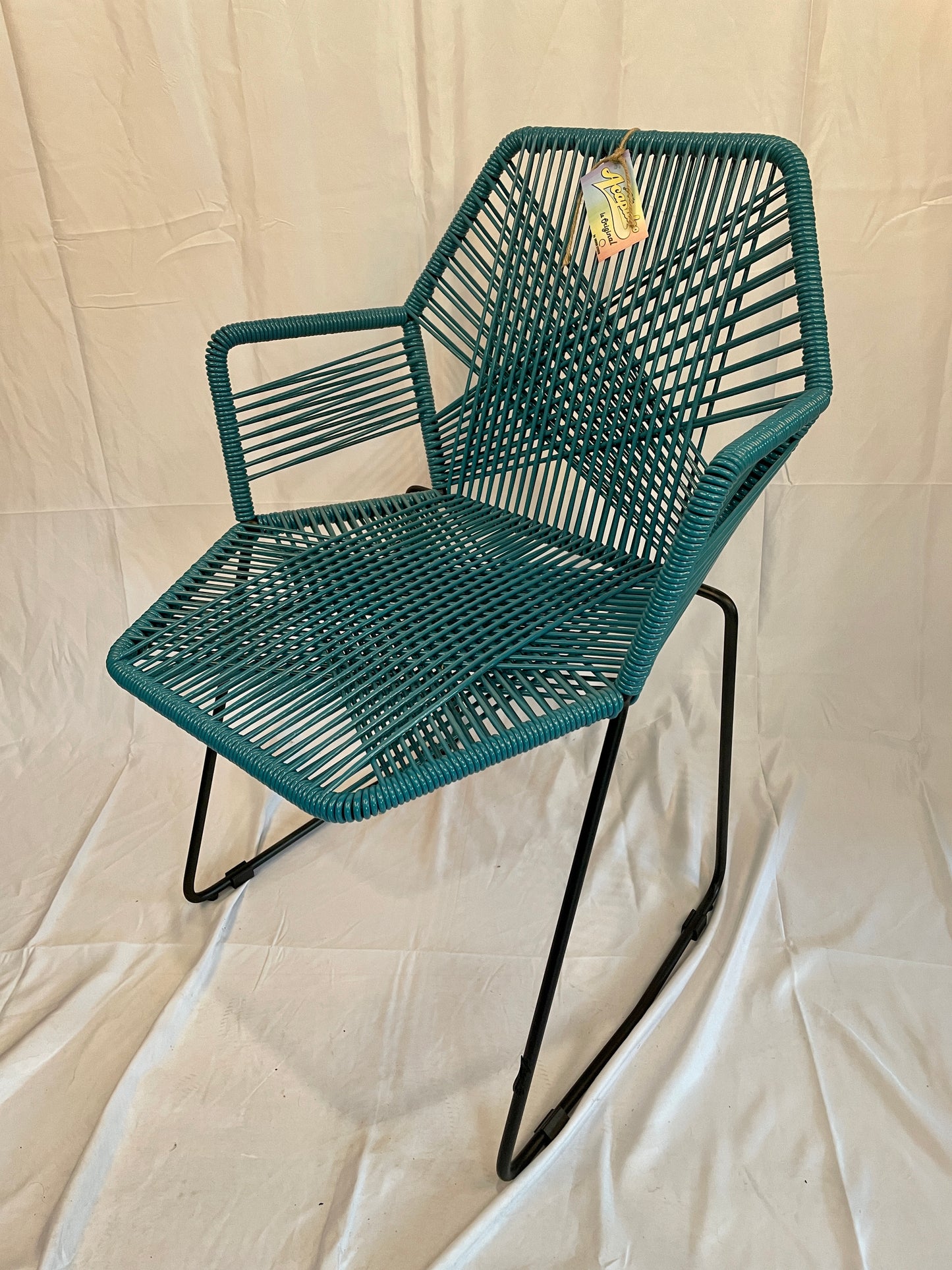 Blue Viral Acapulco Chair