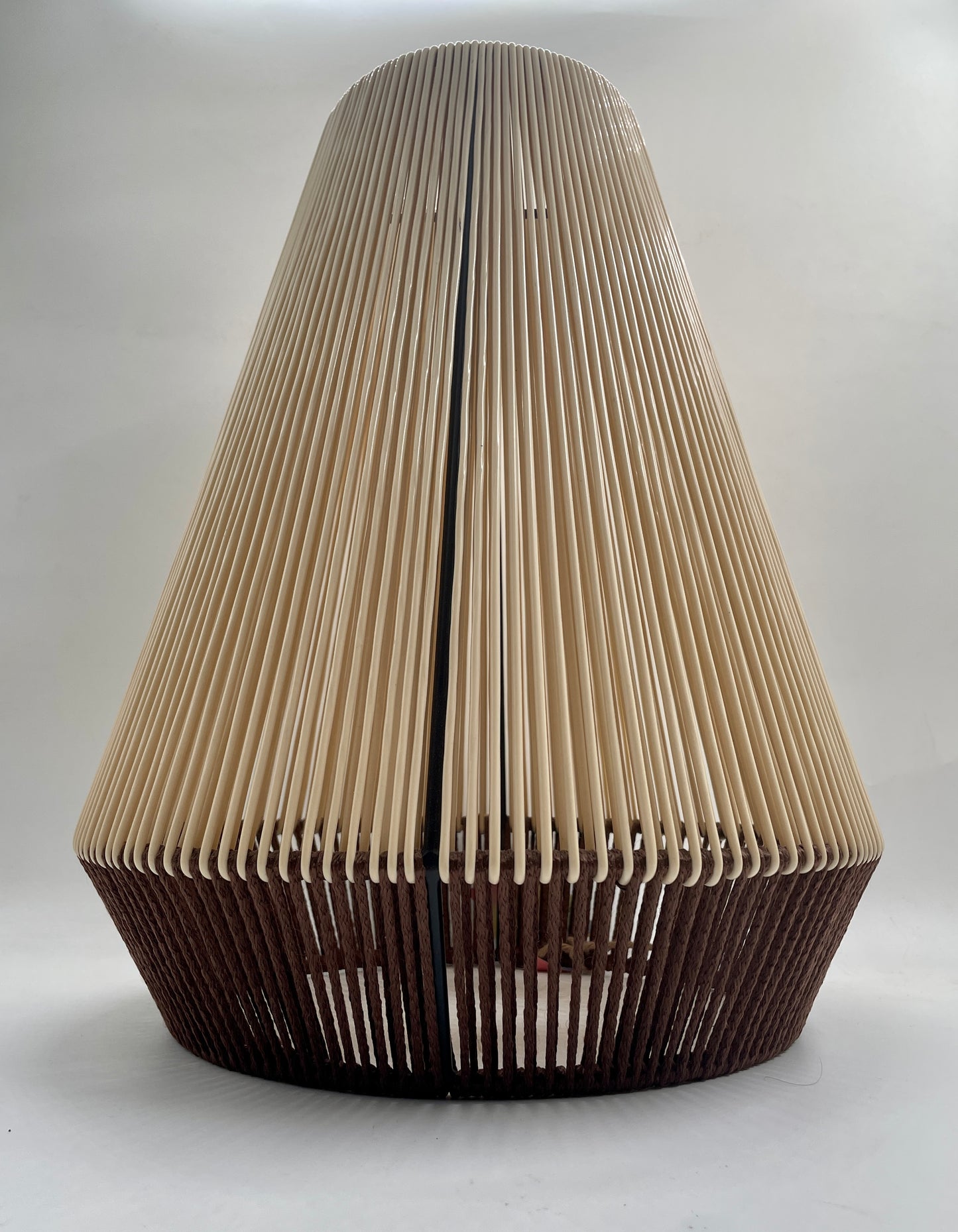 Beige and Brown Bamba Acapulco Lamp Shade