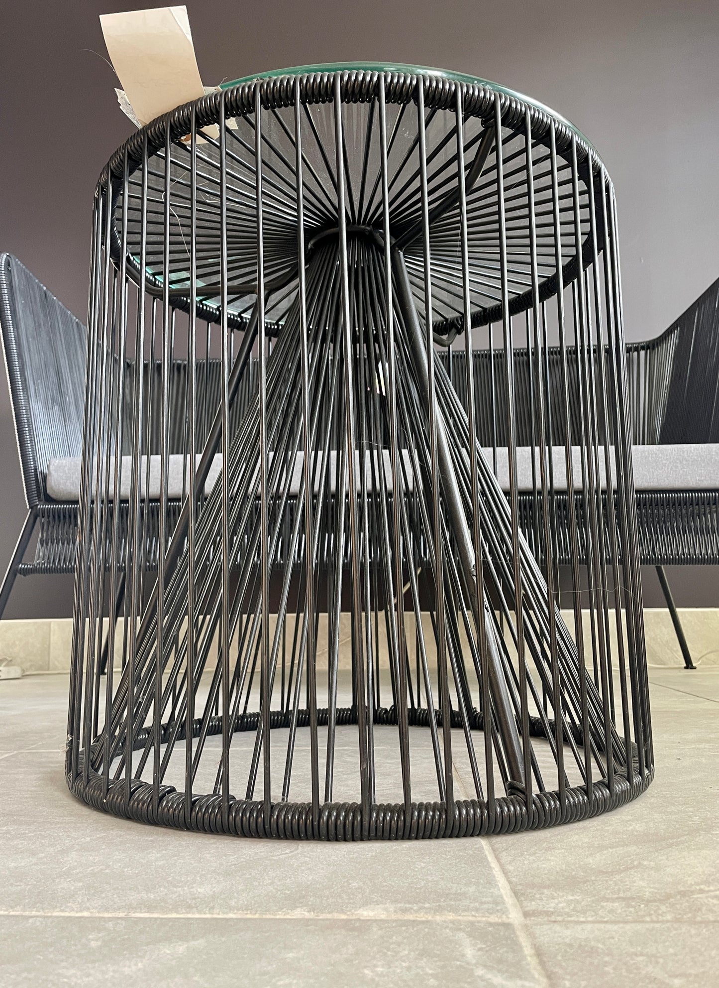 Black Barrel Acapulco Table