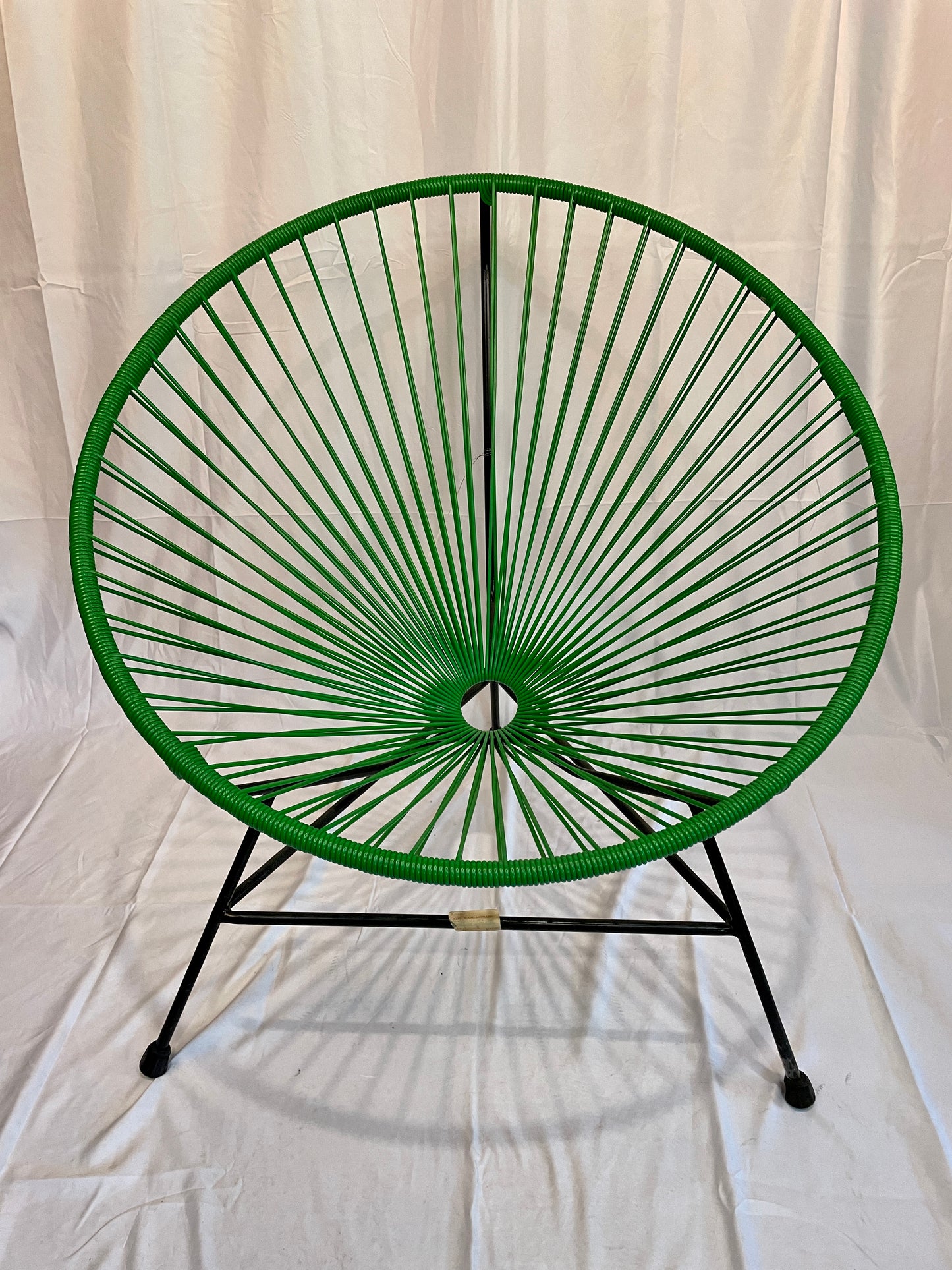 Green Flower Acapulco Chair