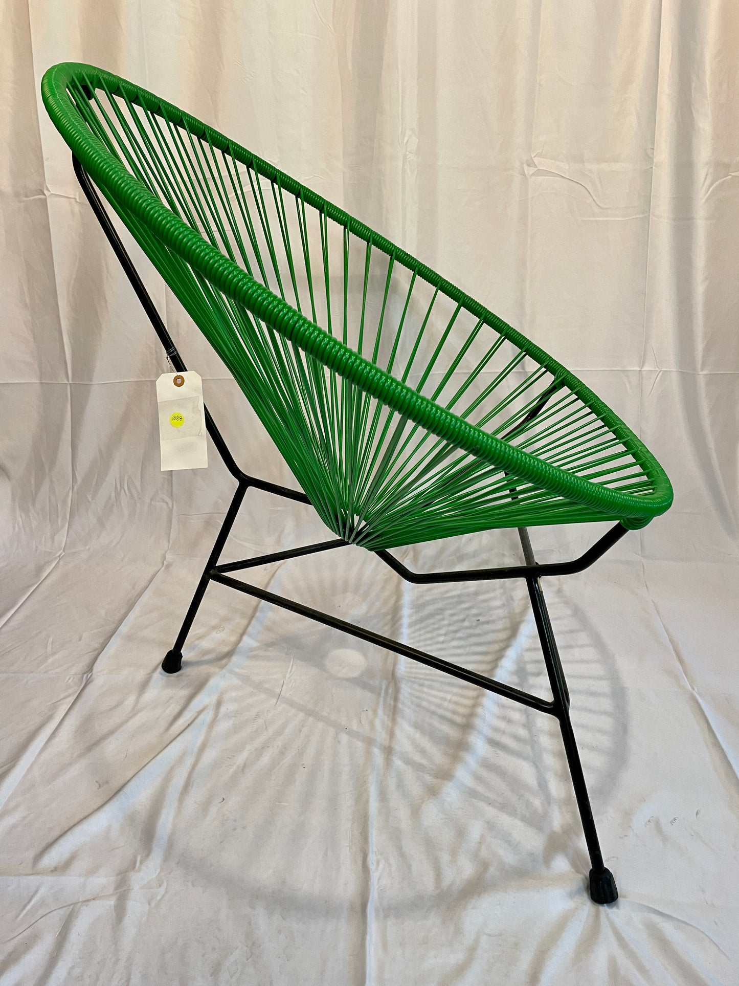 Green Flower Acapulco Chair