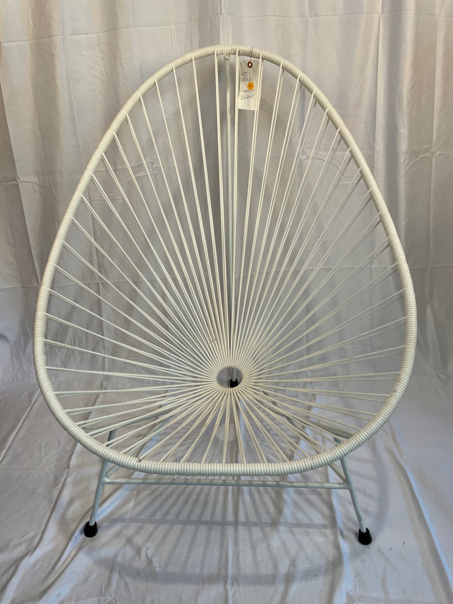 White Classic Acapulco Chair