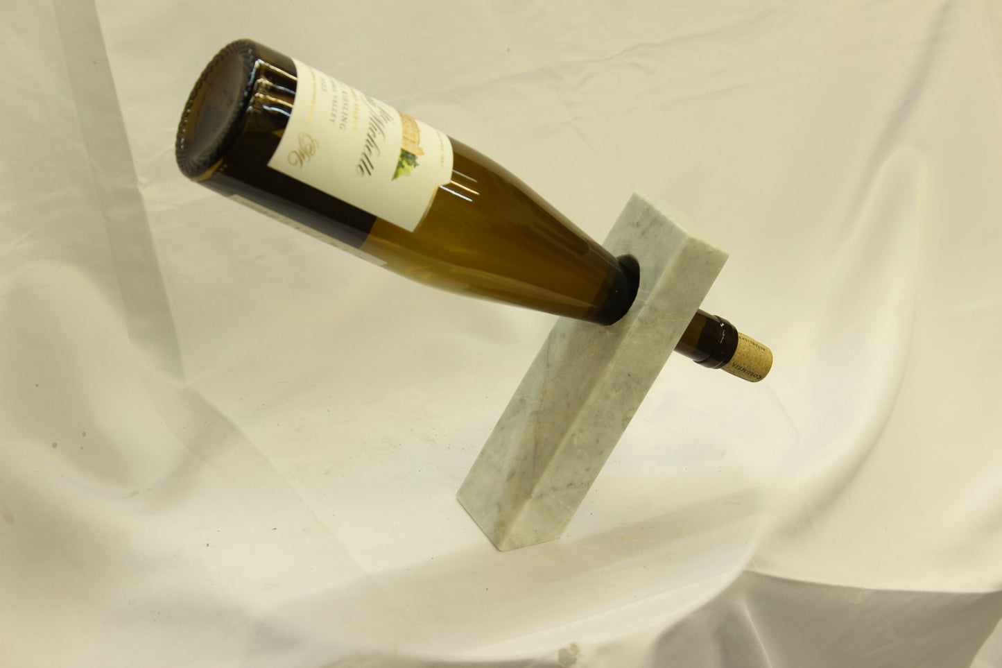Grey Marble Wine Bottle Holder