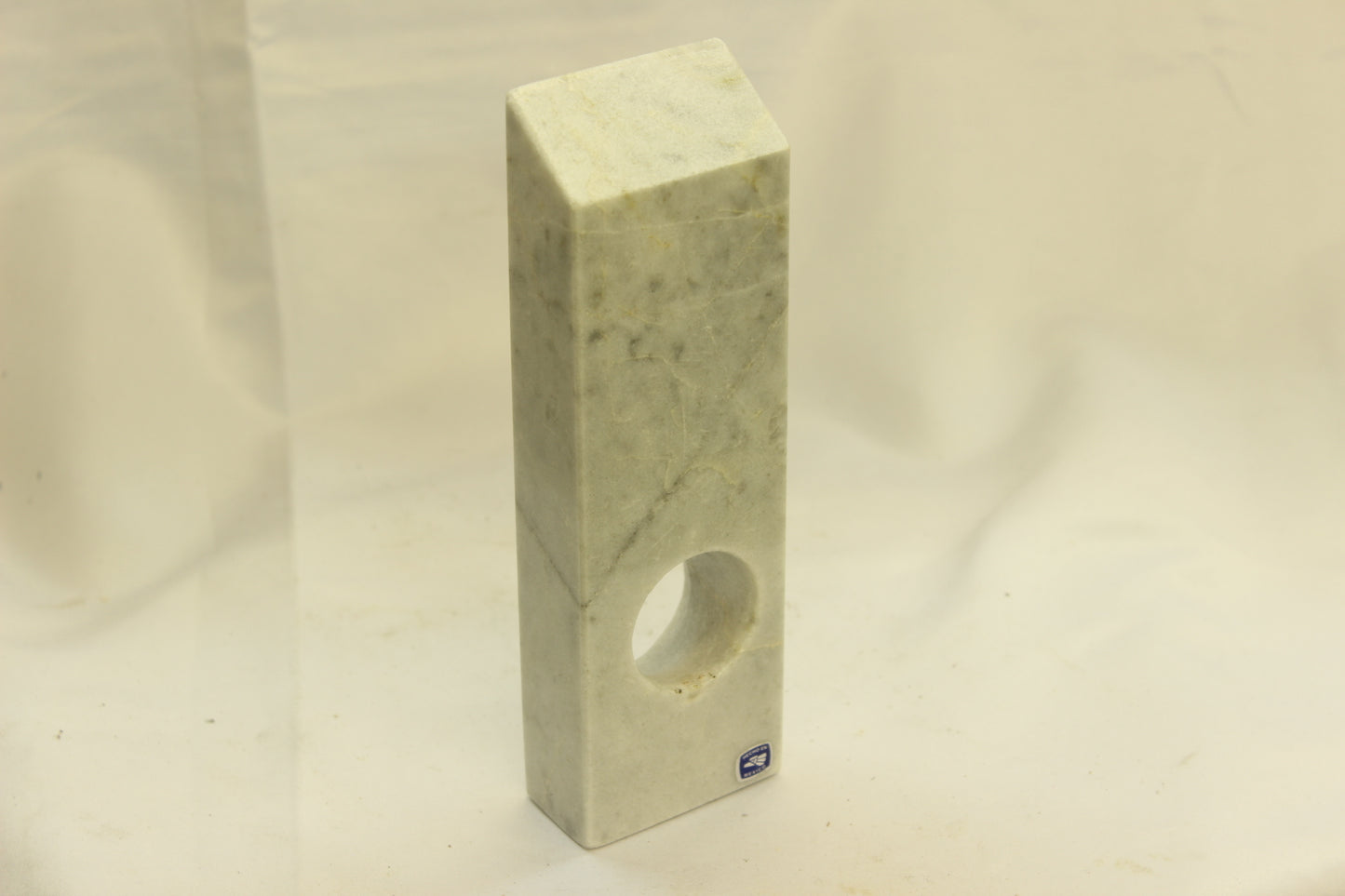 Grey Marble Wine Bottle Holder