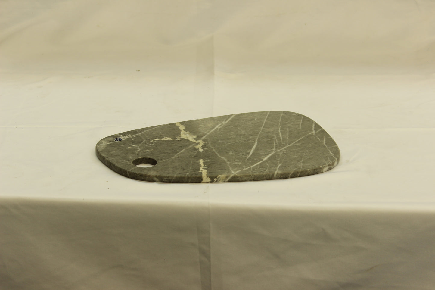 Gray Asymmetric Marble Cutting Board