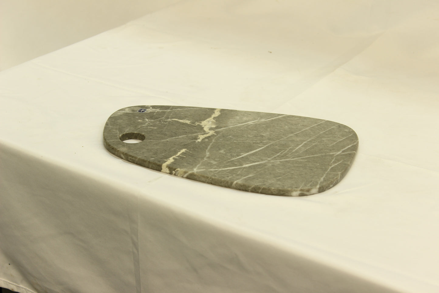 Gray Asymmetric Marble Cutting Board